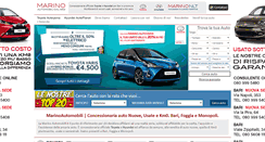 Desktop Screenshot of marinoautomobili.it